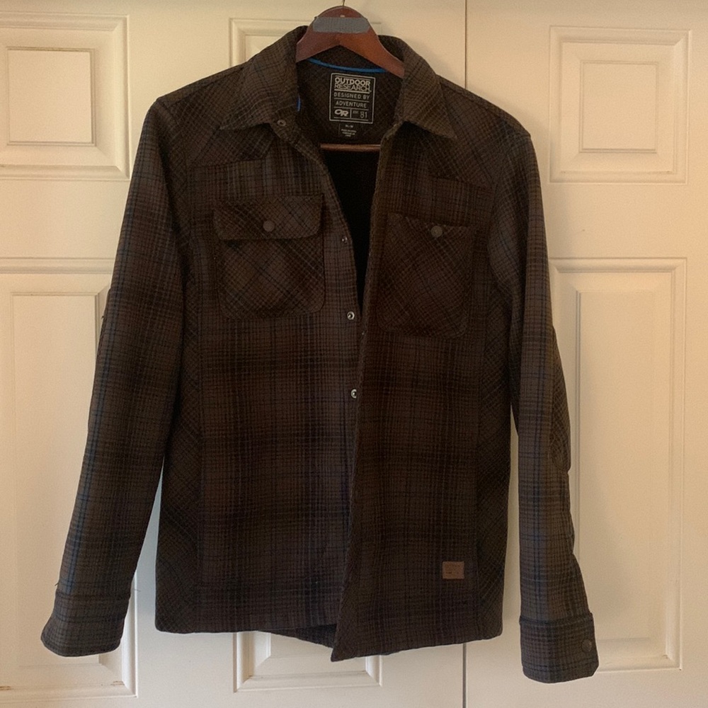 Outdoor Research flannel jacket